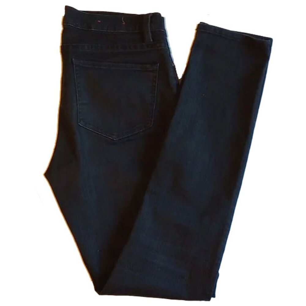 C Wonder by Christian Siriano Mid Rise Skinny Jeans 28 Black 30x30